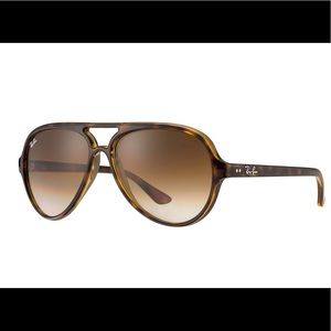 Ray-Ban Cats 5000 Sunglasses Gloss Tortoise unisex